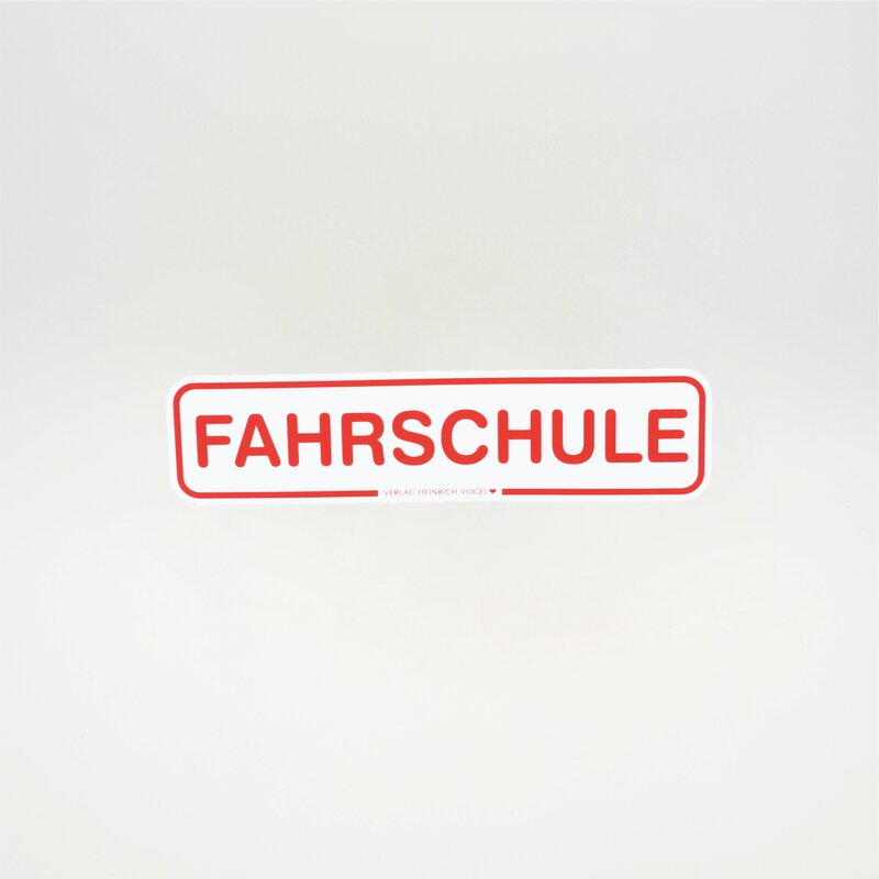 37860_Magnetschild Fahrschule 50x11 cm